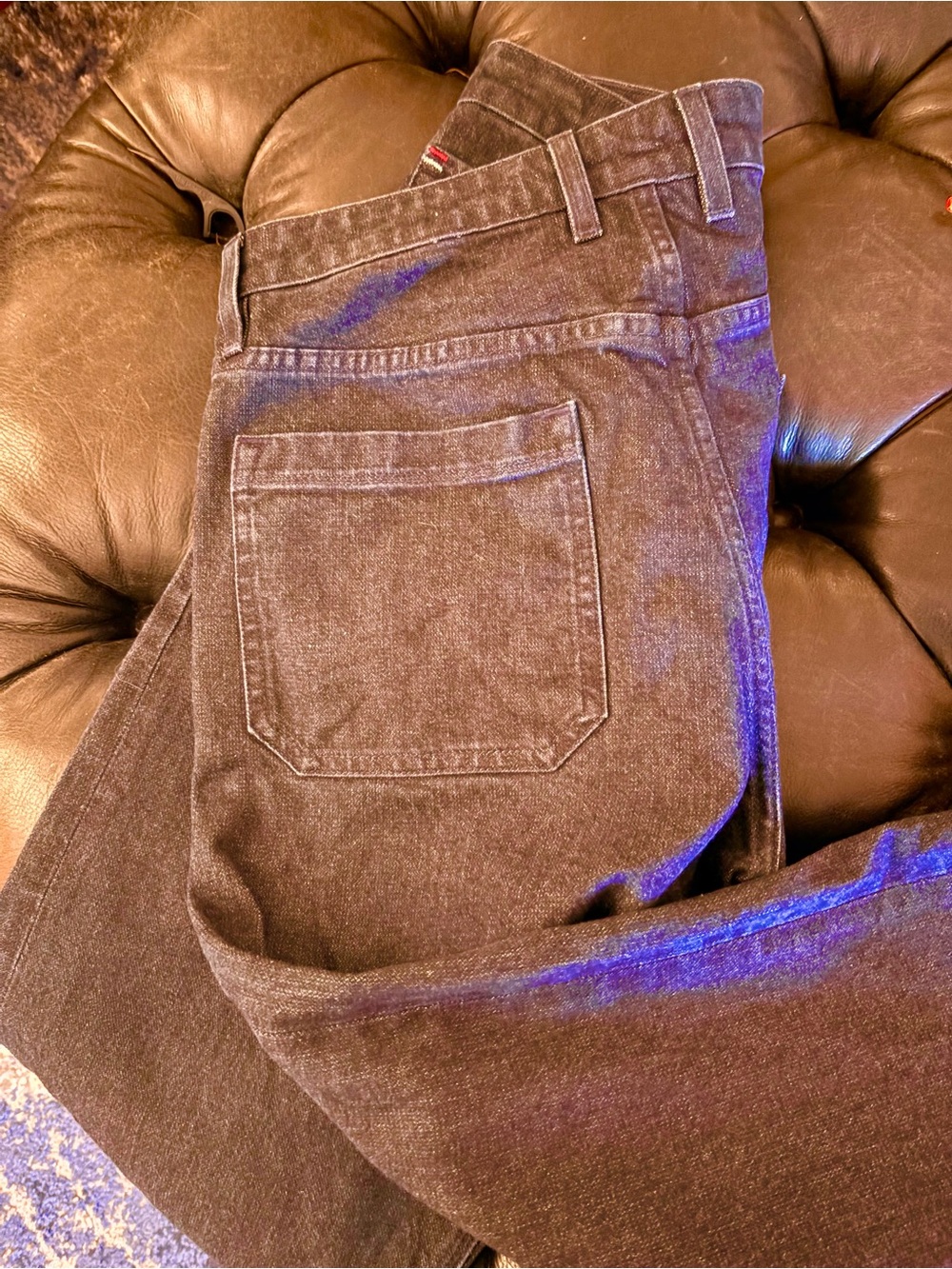 Wies-Made Men's “Scout” Blue Casual Relaxed-Fit Jeans - Picture 2 of 8